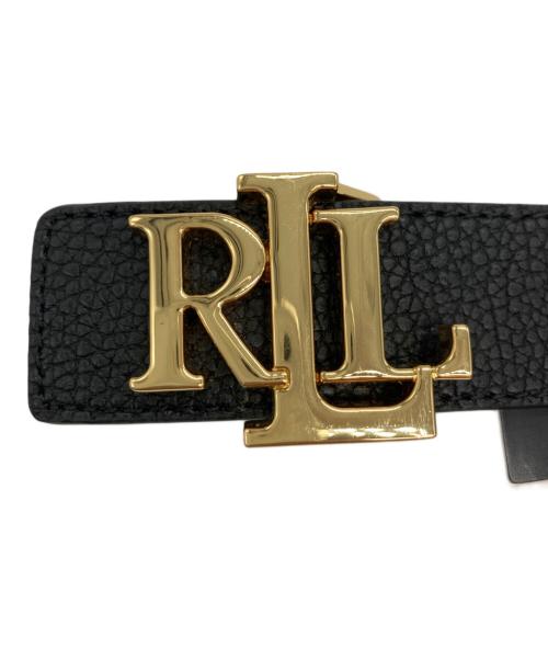 LAUREN RALPH LAUREN（ローレンラルフローレン）LAUREN RALPH LAUREN (ローレンラルフローレン) リバーシブルレザーベルト ブラック×ブラウン サイズ:XSの古着・服飾アイテム