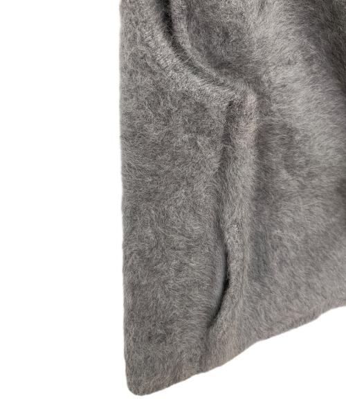 UNITED ARROWS（ユナイテッドアローズ）UNITED ARROWS (ユナイテッドアローズ) フォックス カシミヤ ニットベスト グレー サイズ:FREEの古着・服飾アイテム