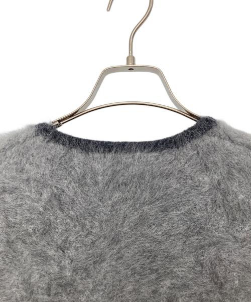 UNITED ARROWS（ユナイテッドアローズ）UNITED ARROWS (ユナイテッドアローズ) フォックス カシミヤ ニットベスト グレー サイズ:FREEの古着・服飾アイテム