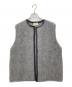UNITED ARROWS（ユナイテッドアローズ）の古着「フォックス カシミヤ ニットベスト」｜グレー