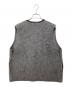 UNITED ARROWS (ユナイテッドアローズ) フォックス カシミヤ ニットベスト グレー サイズ:FREE：10000円