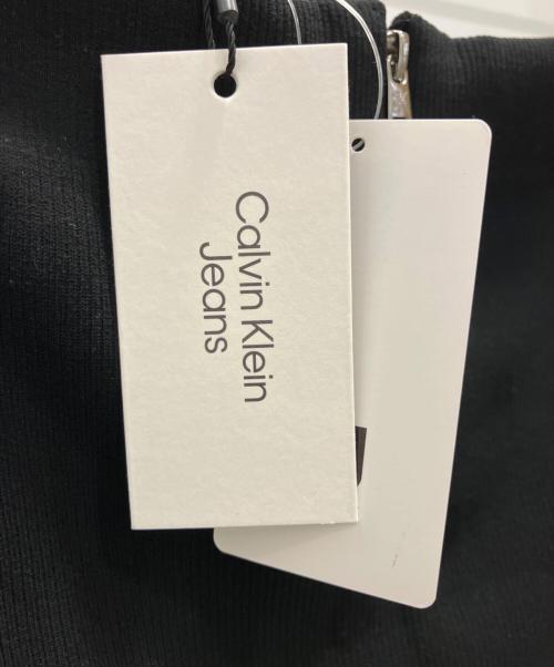 Calvin Klein Jeans（カルバンクラインジーンズ）Calvin Klein Jeans (カルバンクラインジーンズ) BACK ZIP KNITTED SKIRT ブラック サイズ:xsの古着・服飾アイテム