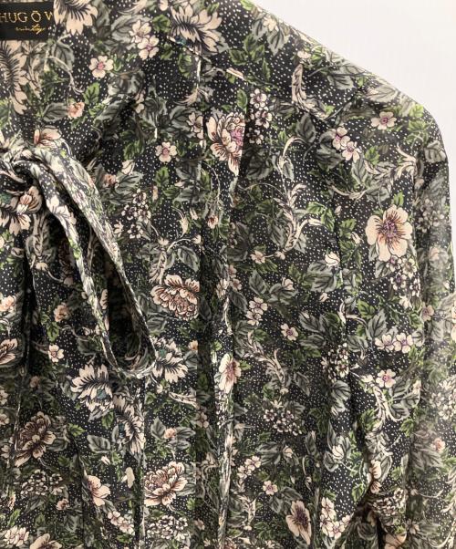 Hug O'War（ハグオーワー）Hug O'War (ハグオーワー) ボウタイブラウス グリーン サイズ:フリーの古着・服飾アイテム