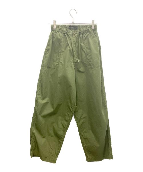 CLOTH&CROSS（クロスアンドクロス）CLOTH&CROSS (クロスアンドクロス) バルーンミリタリーパンツ オリーブ サイズ:2の古着・服飾アイテム