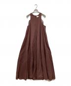 SAYAKA DAVISサヤカ デイヴィス）の古着「DoubleStrapDress」｜ブラウン
