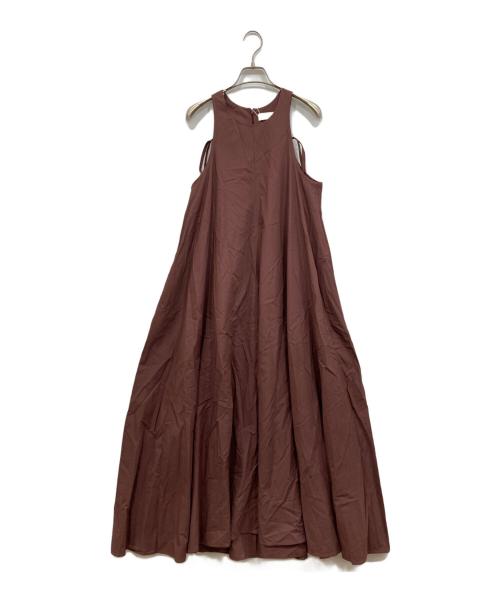 SAYAKA DAVIS（サヤカ デイヴィス）SAYAKA DAVIS (サヤカ デイヴィス) DoubleStrapDress ブラウン サイズ:S 未使用品の古着・服飾アイテム