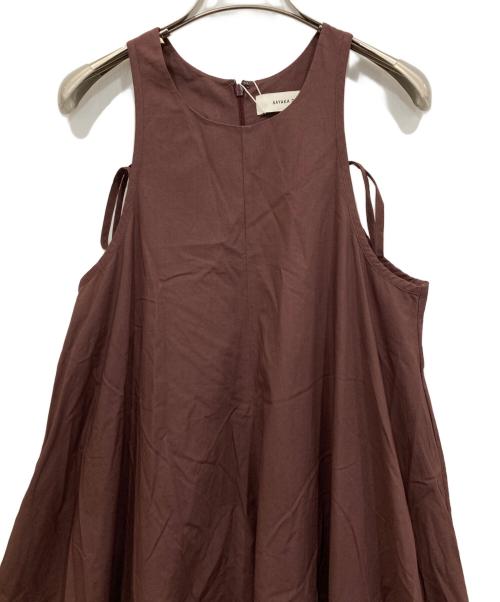 SAYAKA DAVIS（サヤカ デイヴィス）SAYAKA DAVIS (サヤカ デイヴィス) DoubleStrapDress ブラウン サイズ:S 未使用品の古着・服飾アイテム