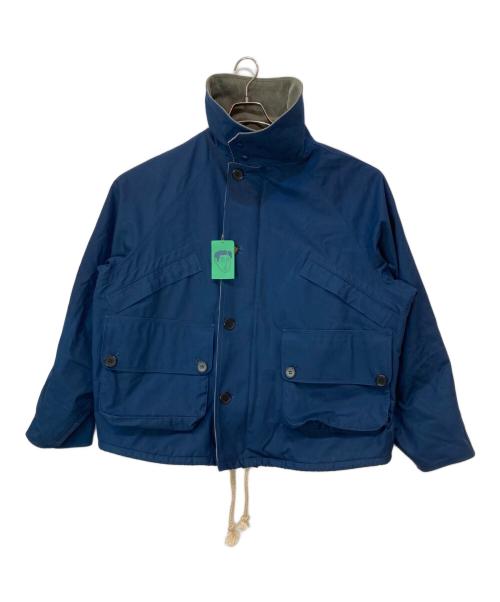HOMELESS TAILOR（ホームレステイラー）HOMELESS TAILOR (ホームレステイラー) HUNTING BLOUSON ネイビー サイズ:Freeの古着・服飾アイテム