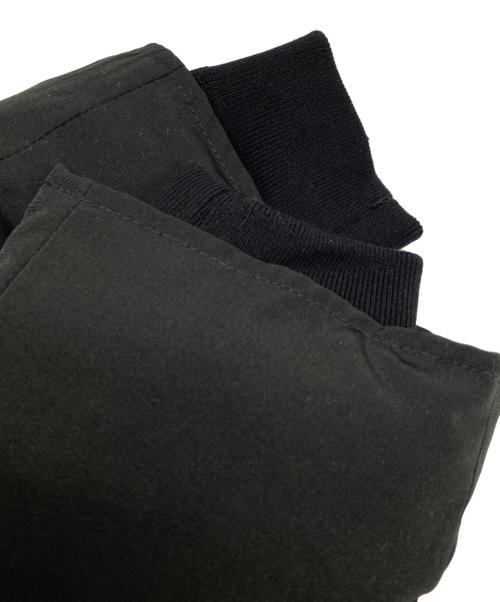 GEVACO（ゲバコ）GEVACO (ゲバコ) タッサーロングダウン コート ブラック サイズ:38 未使用品の古着・服飾アイテム