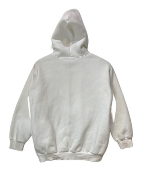 darich（ダーリッチ）darich (ダーリッチ) アップリケDDロゴパーカー ホワイト サイズ:Freeの古着・服飾アイテム