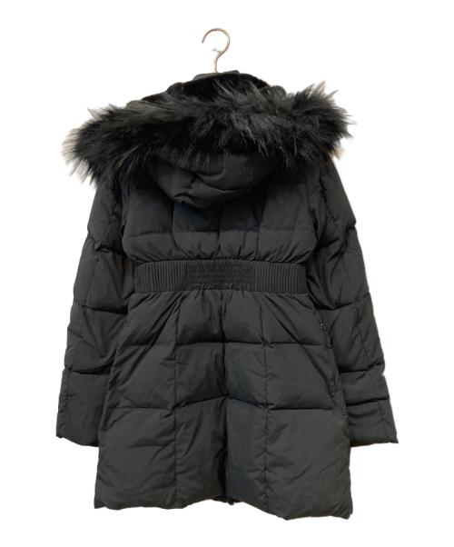 GYDA（ジェイダ）GYDA (ジェイダ) GYGYベルト付きロングダウンコート ブラック サイズ:FREE 未使用品の古着・服飾アイテム