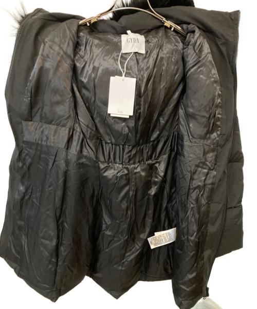 GYDA（ジェイダ）GYDA (ジェイダ) GYGYベルト付きロングダウンコート ブラック サイズ:FREE 未使用品の古着・服飾アイテム