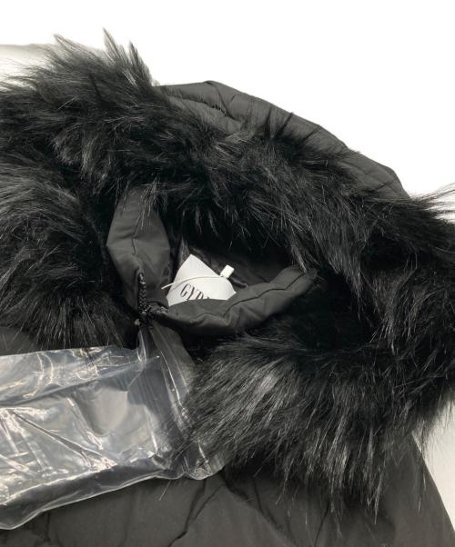 GYDA（ジェイダ）GYDA (ジェイダ) GYGYベルト付きロングダウンコート ブラック サイズ:FREE 未使用品の古着・服飾アイテム