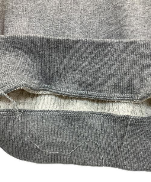 AMI Alexandre Mattiussi（アミアレクサンドルマテュッシ）AMI Alexandre Mattiussi (アミアレクサンドルマテュッシ) ロゴ刺繍クルーネックスウェット グレー サイズ:Sの古着・服飾アイテム