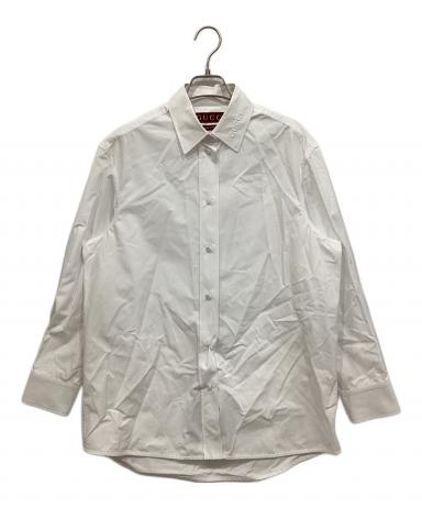 中古・古着通販】GUCCI (グッチ) リボンタイ付き コットンポプリン