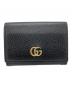GUCCI（グッチ）の古着「ダブルG カードケース」｜ブラック