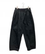 KAGUREカグレ）の古着「コットンクロップドパンツ」｜ブラック