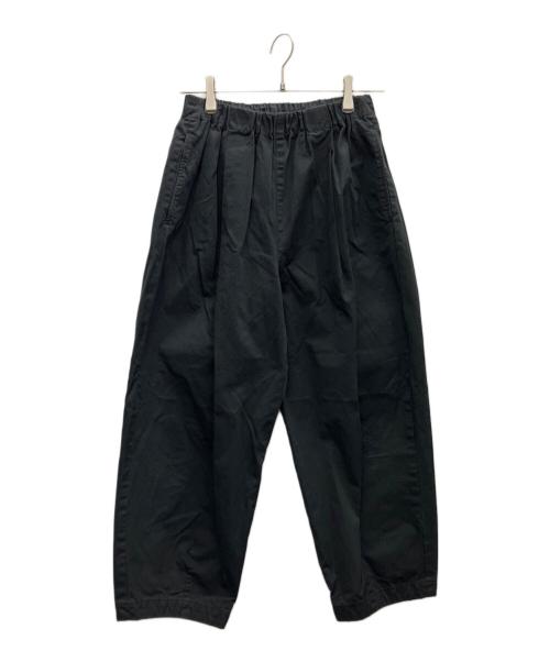 KAGURE（カグレ）kagure (カグレ) コットンクロップドパンツ ブラック サイズ:SIZEFREEの古着・服飾アイテム