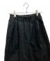 kagure (カグレ) コットンクロップドパンツ ブラック サイズ:SIZEFREE：10000円