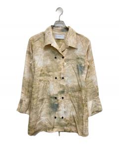 SHISHIKUI シシクイ　open collar OFF 新品未使用 中古・古着通販】SHISHIKUI (シシクイ) open collarニットカーディガン