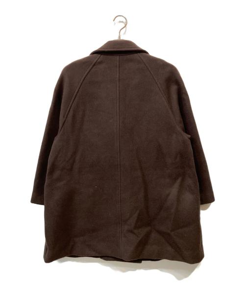SLOBE IENA（スローブ イエナ）SLOBE IENA (スローブ イエナ) T/WメルトンビックPコート ブラウン サイズ:36の古着・服飾アイテム