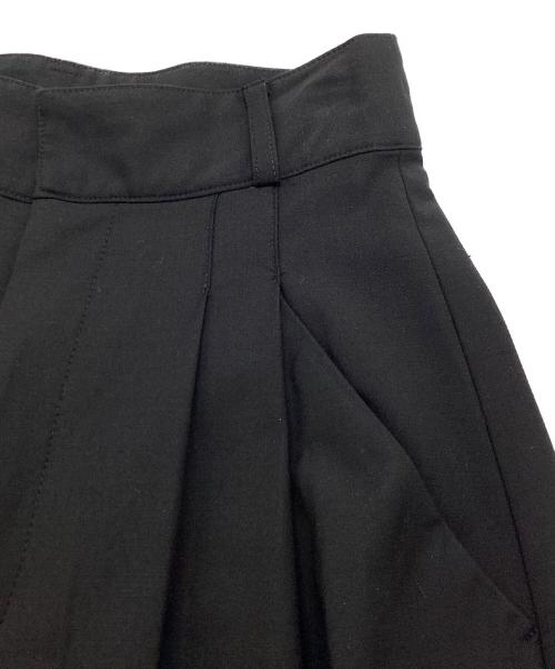 SIWEM（シウム）SIWEM (シウム) タックワイドパンツ ブラック サイズ:Sの古着・服飾アイテム