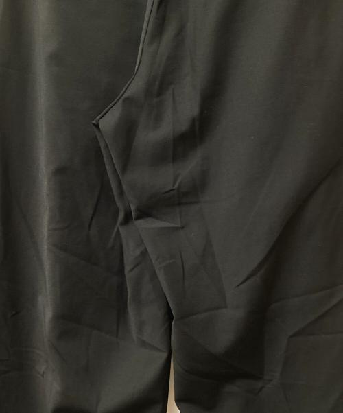 SIWEM（シウム）SIWEM (シウム) タックワイドパンツ ブラック サイズ:Sの古着・服飾アイテム