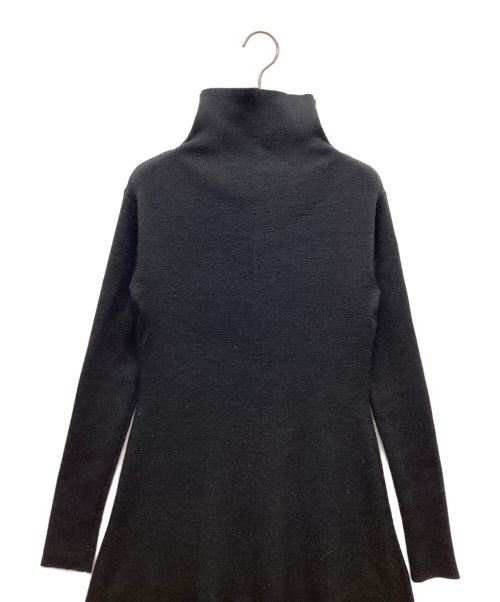 Mila Owen（ミラオーウェン）Mila Owen (ミラオーウェン) オフショルダーロングリブニットワンピース ブラック サイズ:Sの古着・服飾アイテム