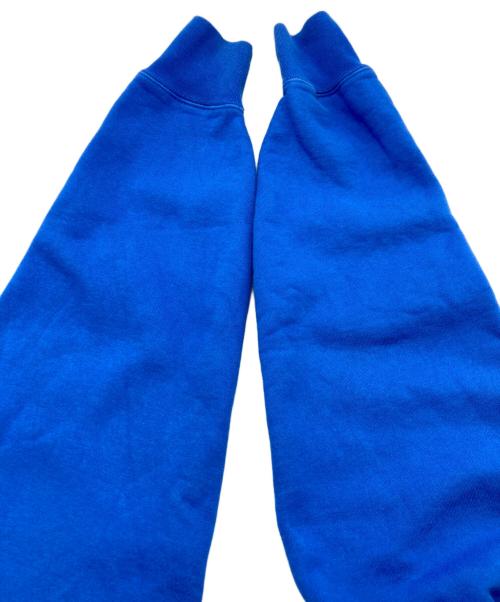 AURALEE（オーラリー）AURALEE (オーラリー) 5525gallery (ゴーゴーニーゴーギャラリー) ハーフジップフーディ ブルー サイズ:3の古着・服飾アイテム