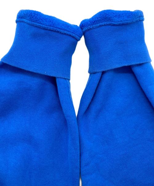 AURALEE（オーラリー）AURALEE (オーラリー) 5525gallery (ゴーゴーニーゴーギャラリー) ハーフジップフーディ ブルー サイズ:3の古着・服飾アイテム