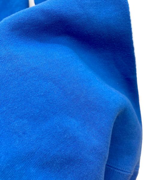 AURALEE（オーラリー）AURALEE (オーラリー) 5525gallery (ゴーゴーニーゴーギャラリー) ハーフジップフーディ ブルー サイズ:3の古着・服飾アイテム