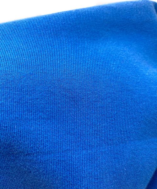 AURALEE（オーラリー）AURALEE (オーラリー) 5525gallery (ゴーゴーニーゴーギャラリー) ハーフジップフーディ ブルー サイズ:3の古着・服飾アイテム