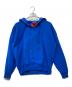 AURALEE（オーラリー）の古着「ハーフジップフーディ」｜ブルー