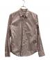 DRIES VAN NOTEN（ドリスヴァンノッテン）の古着「ストライプシャツ」｜ピンク×ホワイト