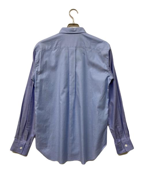 COMME des GARCONS HOMME DEUX（コムデギャルソン オム ドゥ）COMME des GARCONS HOMME DEUX (コムデギャルソン オム ドゥ) 切替デザインシャツ ブルー サイズ:sizeMの古着・服飾アイテム