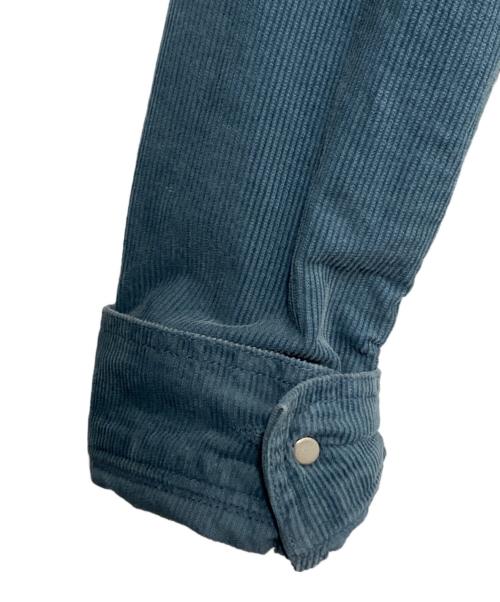 HUMAN MADE（ヒューマンメイド）HUMAN MADE (ヒューマンメイド) コーデュロイジャケット ブルー サイズ:Mの古着・服飾アイテム