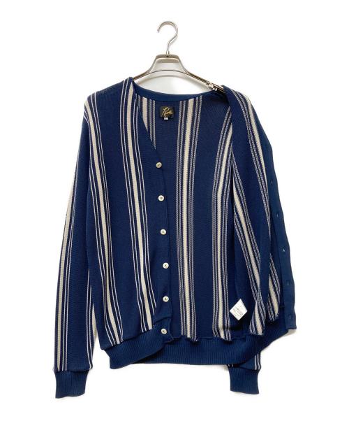 Needles（ニードルズ）Needles (ニードルズ) カーディガン ネイビー×アイボリー サイズ:Lの古着・服飾アイテム