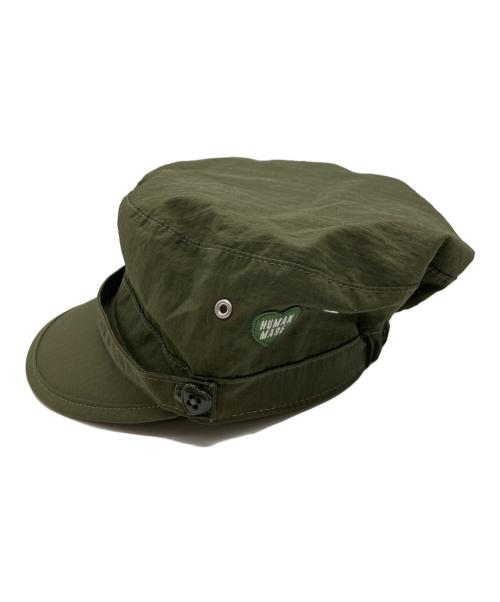 HUMAN MADE（ヒューマンメイド）HUMAN MADE (ヒューマンメイド) MILITARY CAP  OLIVE DRAB オリーブの古着・服飾アイテム