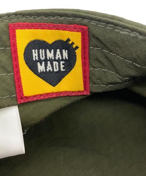 HUMAN MADE（ヒューマンメイド）HUMAN MADE (ヒューマンメイド) MILITARY CAP  OLIVE DRAB オリーブの古着・服飾アイテム