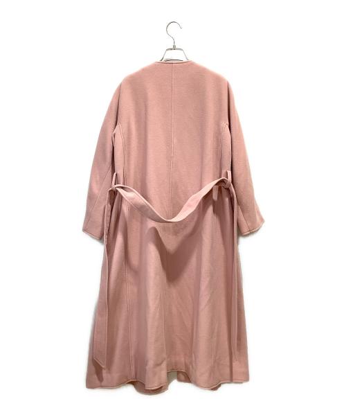 OBLI（オブリ）OBLI (オブリ) ピンクウールコート ピンク サイズ:Fの古着・服飾アイテム