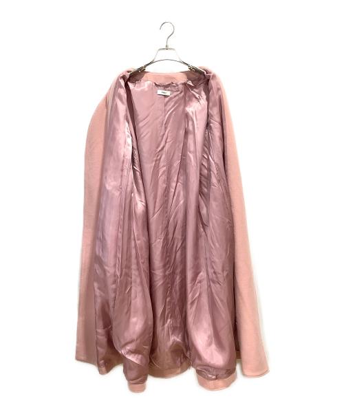 OBLI（オブリ）OBLI (オブリ) ピンクウールコート ピンク サイズ:Fの古着・服飾アイテム