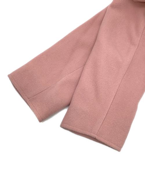 OBLI（オブリ）OBLI (オブリ) ピンクウールコート ピンク サイズ:Fの古着・服飾アイテム