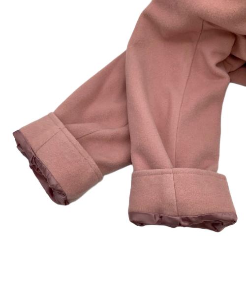 OBLI（オブリ）OBLI (オブリ) ピンクウールコート ピンク サイズ:Fの古着・服飾アイテム