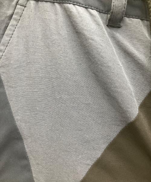 ANREALAGE（アンリアレイジ）ANREALAGE (アンリアレイジ) パネルパッチワークカーゴパンツ ネイビー サイズ:SIZE48の古着・服飾アイテム