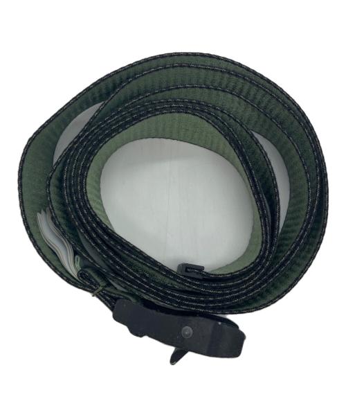 OFFWHITE（オフホワイト）OFFWHITE (オフホワイト) INDUSTRIAL BELT　インダストリアルベルト　ガチャベルト グリーンの古着・服飾アイテム