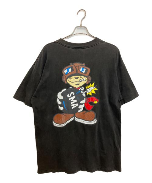 SANTAMONICA AIRLINES（サンタモニカエアライン）SANTAMONICA AIRLINES (サンタモニカエアライン) プリントTシャツ ブラック サイズ:不明の古着・服飾アイテム