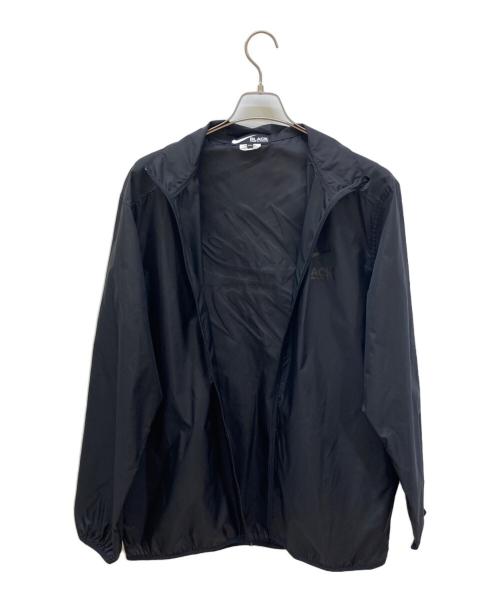 BLACK COMME des GARCONS（ブラックコムデギャルソン）BLACK COMME des GARCONS (ブラック コムデギャルソン) NIKE (ナイキ) ナイロンジャケット ブラック サイズ:XXLの古着・服飾アイテム