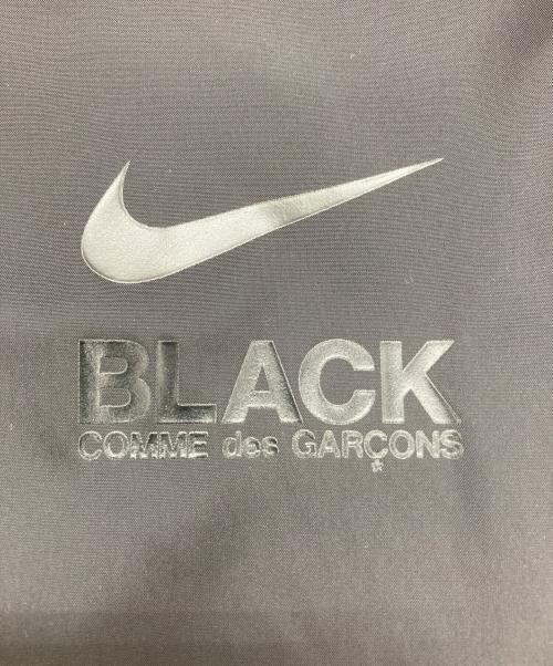 BLACK COMME des GARCONS（ブラックコムデギャルソン）BLACK COMME des GARCONS (ブラック コムデギャルソン) NIKE (ナイキ) ナイロンジャケット ブラック サイズ:XXLの古着・服飾アイテム