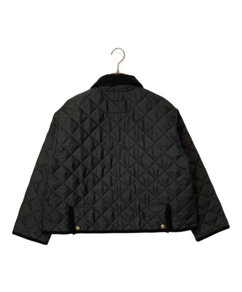 Traditional Weatherwear（トラディショナルウェザーウェア）Traditional Weatherwear (トラディショナルウェザーウェア) WAVERLY A-LINE(ウェーバリーAライン)キルティングジャケット ブラック サイズ:34の古着・服飾アイテム