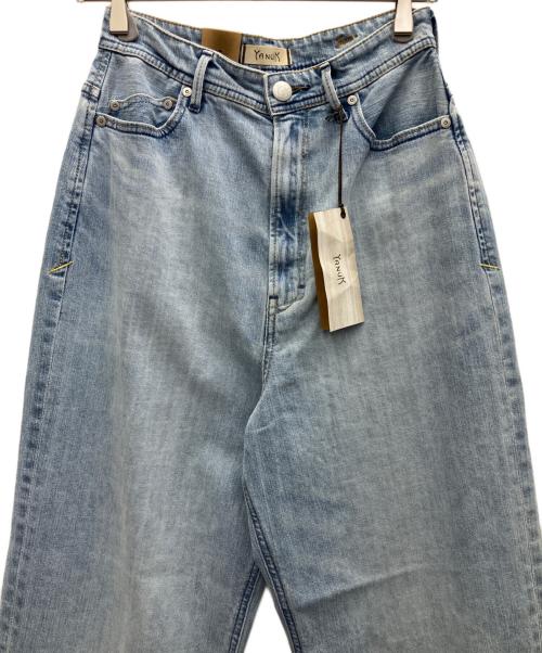 YANUK（ヤヌーク）YANUK (ヤヌーク) JOAN ルーズストレート サックスブルー サイズ:SIZE26 未使用品の古着・服飾アイテム